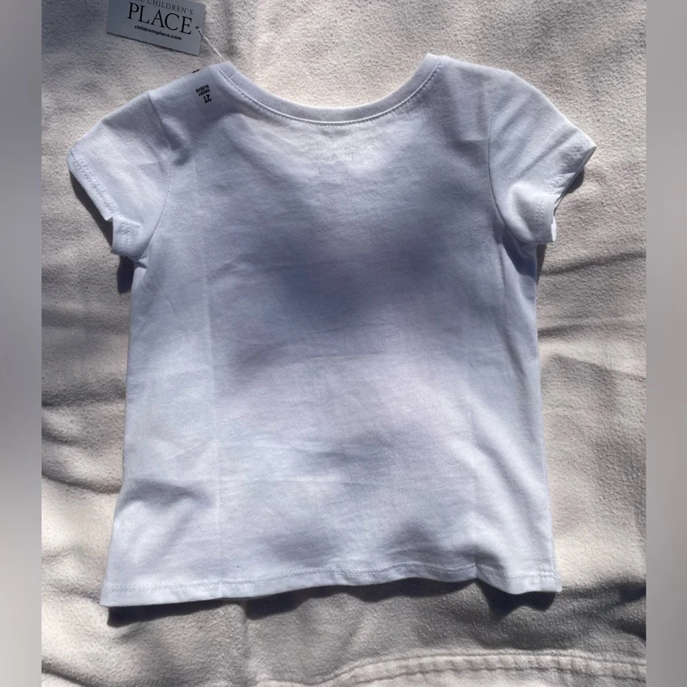 NWT The Children’s Place I am 2 sparkly birthday girl shirt size 2T